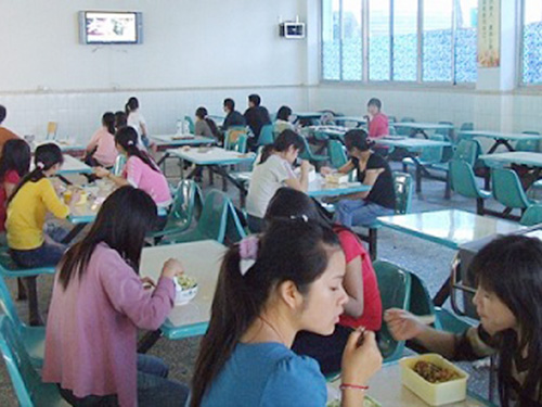 韩资企业食堂